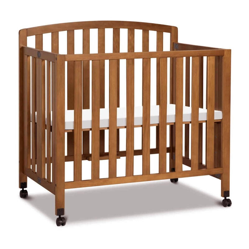 Mini crib rental with real mattress for hotels and Airbnbs in Norfolk VA